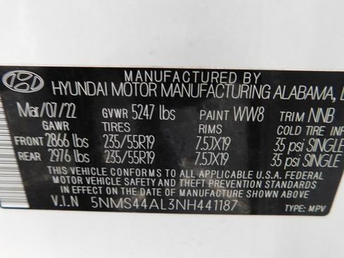 Used 2022 Hyundai Santa Fe Limited image 36