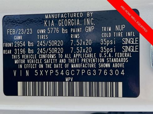 Used 2023 Kia Telluride SX image 35