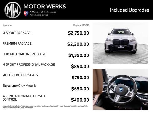 Used 2024 BMW X5 xDrive50e w/ M Sport Package AWD/4WD image 4