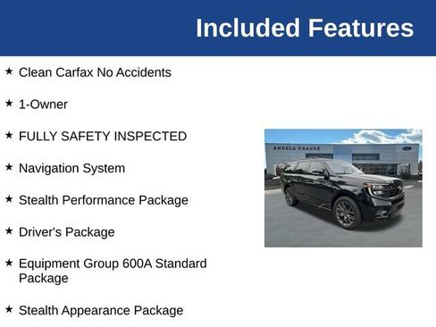 Used 2025 Ford Expedition Platinum w/ Stealth Performance Package AWD/4WD image 5