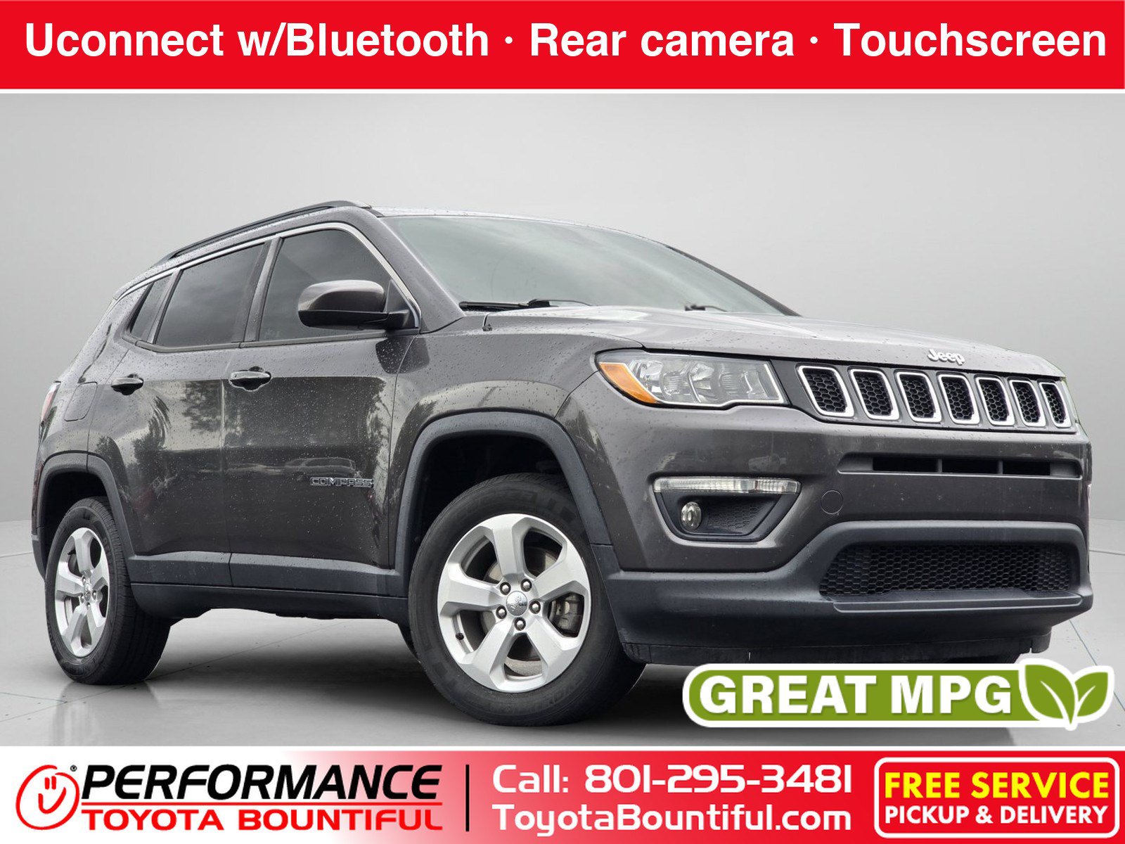 Used 2017 Jeep Compass Latitude AWD/4WD image 1