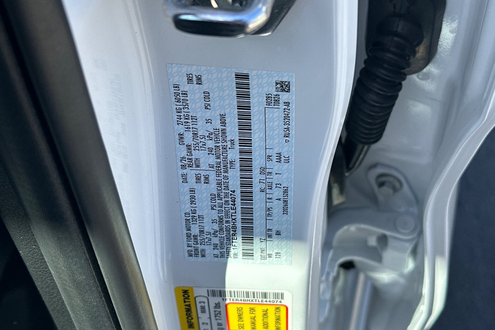 New 2026 Ford Ranger XL RWD image 25