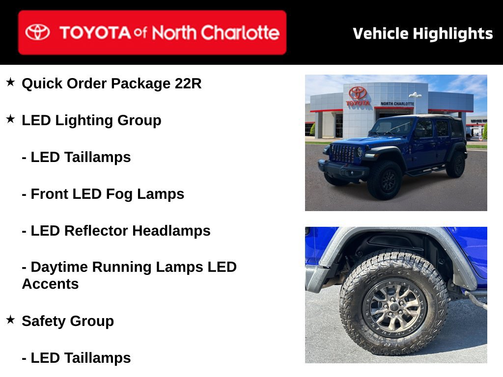 Used 2020 Jeep Wrangler Unlimited Rubicon w/ LED Lighting Group AWD/4WD image 4