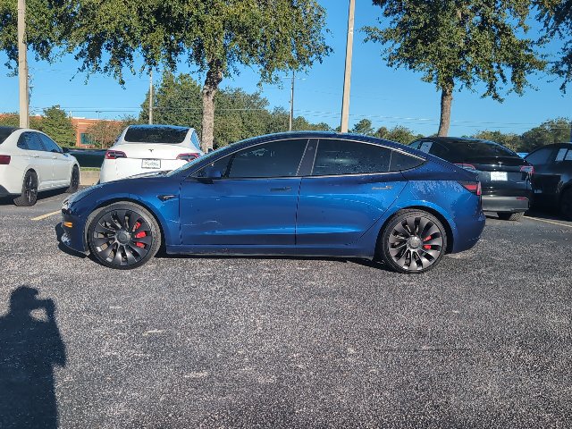 Used 2022 Tesla Model 3 Performance AWD/4WD image 3