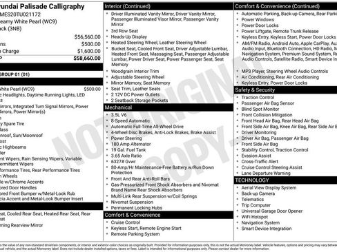 Certified 2026 Hyundai Palisade Calligraphy AWD/4WD image 39