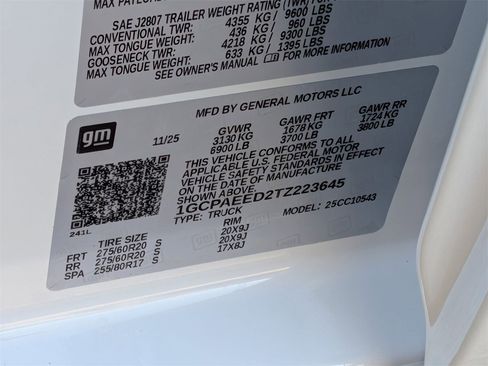 New 2026 Chevrolet Silverado 1500 LTZ image 27