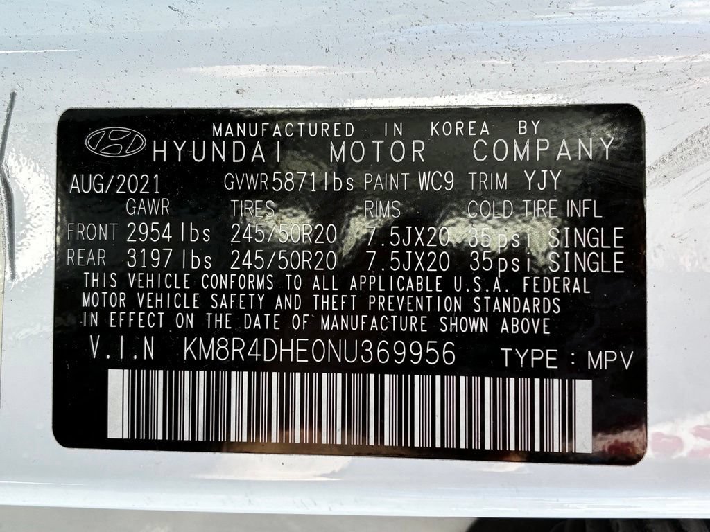 Used 2022 Hyundai Palisade SEL w/ Premium Package AWD/4WD image 51
