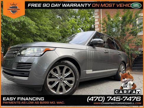 Used 2016 Land Rover Range Rover AWD/4WD image 1