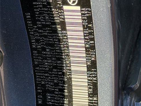 Certified 2024 Toyota Corolla LE image 25