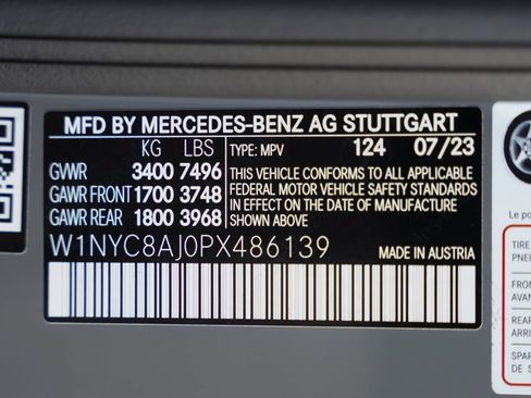 Used 2023 Mercedes-Benz G 63 AMG Squared image 59