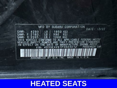 Certified 2023 Subaru Impreza Premium image 15