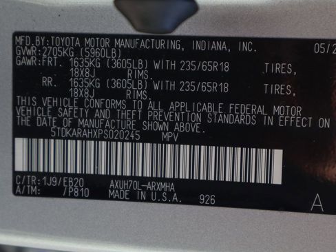 Used 2023 Toyota Highlander XLE image 54