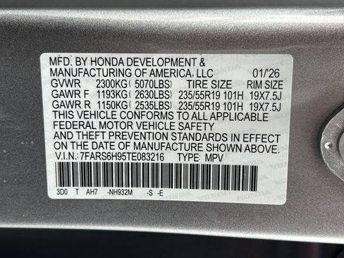 New 2026 Honda CR-V Sport Touring image 17