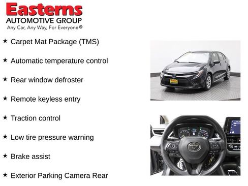 Used 2023 Toyota Corolla LE w/ Carpet Mat Package (TMS) FWD image 11
