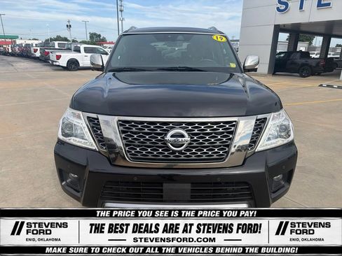 Used 2019 Nissan Armada Platinum w/ Captain's Chairs Package AWD/4WD image 7