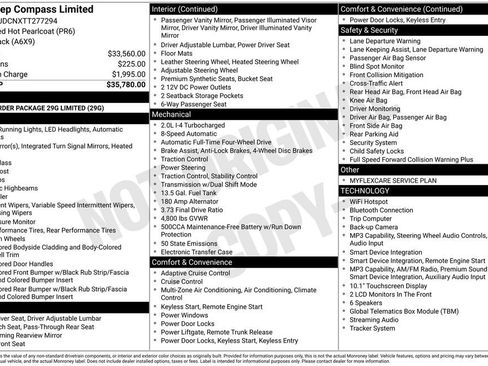 New 2026 Jeep Compass Limited AWD/4WD image 29