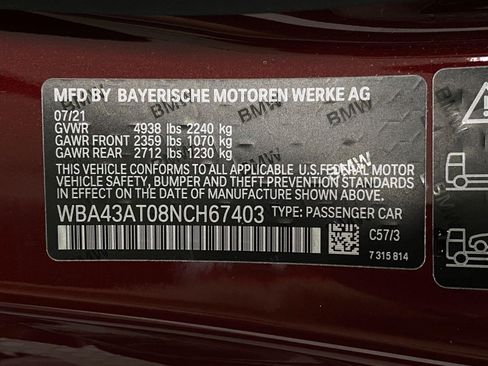 Used 2022 BMW 430i xDrive Convertible w/ Premium Package AWD/4WD image 32