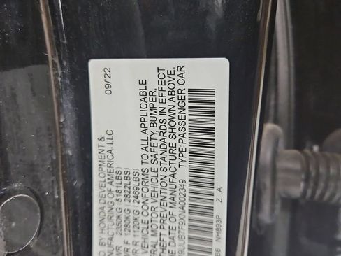 Used 2022 Acura TLX Type S AWD/4WD image 30