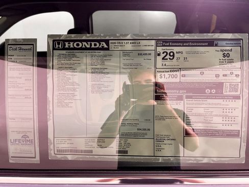 New 2026 Honda CR-V LX image 23