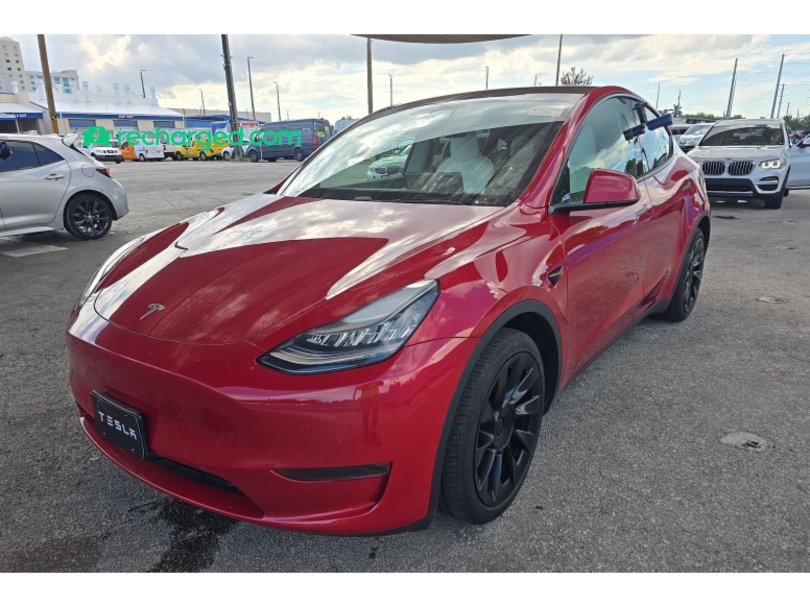 Used 2020 Tesla Model Y Long Range AWD/4WD image 1