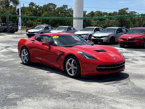 Used 2014 Chevrolet Corvette Stingray Coupe w/ 3LT Preferred Equipment Group RWD image 2