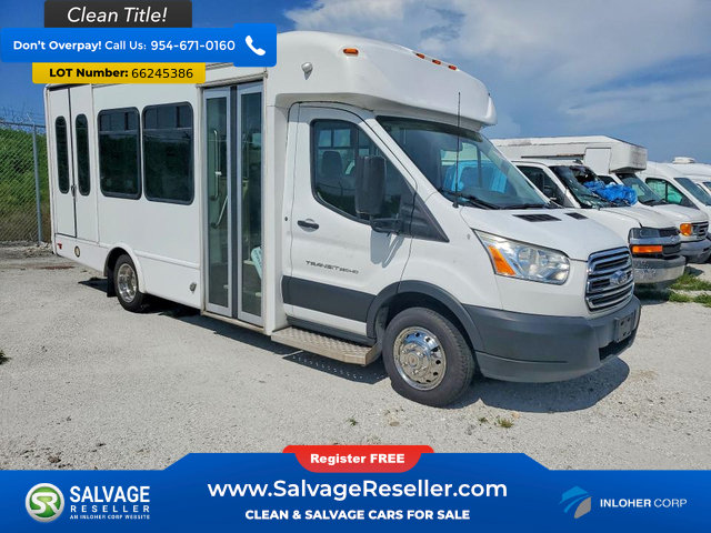 Used 2019 Ford Transit 350 156 DRW w/ Shuttle Bus Prep Package RWD image 5