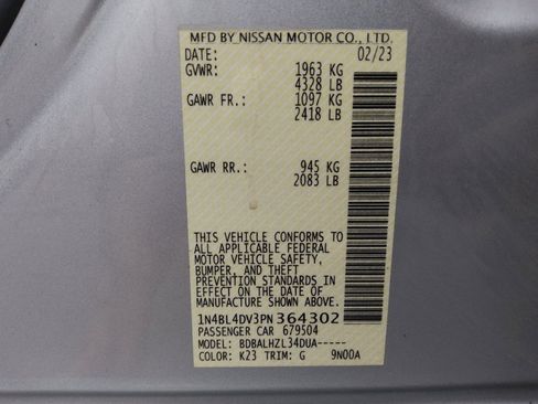 Used 2023 Nissan Altima 2.5 SV image 33