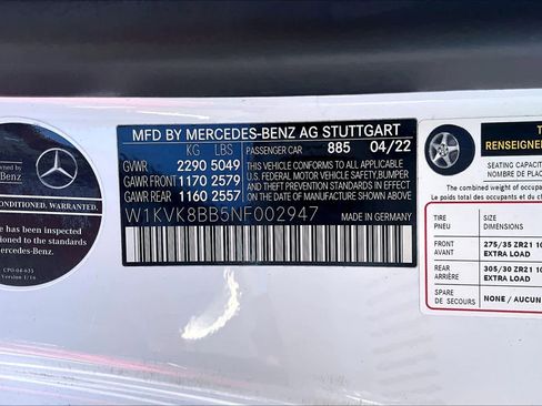 Used 2022 Mercedes-Benz SL 63 AMG 4MATIC image 37