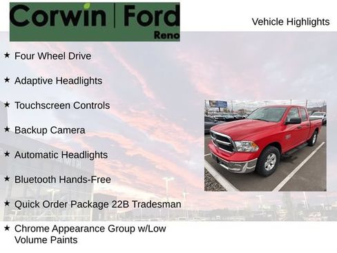 Used 2019 RAM 1500 Tradesman w/ Popular Equipment Group AWD/4WD image 8