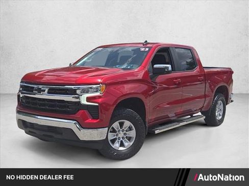 Used 2023 Chevrolet Silverado 1500 LT w/ LPO, Dark Essentials Package RWD image 1