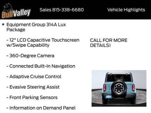 Used 2022 Ford Bronco Outer Banks AWD/4WD image 9