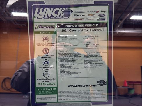 Used 2024 Chevrolet TrailBlazer LT w/ LT Cold Weather Package image 36