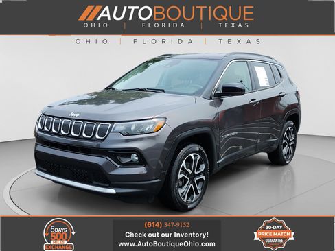Used 2022 Jeep Compass Limited AWD/4WD image 1