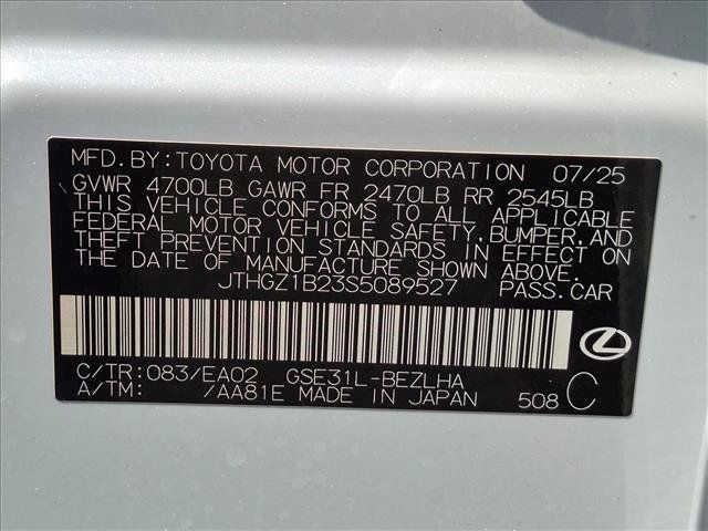 Used 2025 Lexus IS 350 F Sport w/ Accessory Package 2 RWD image 25