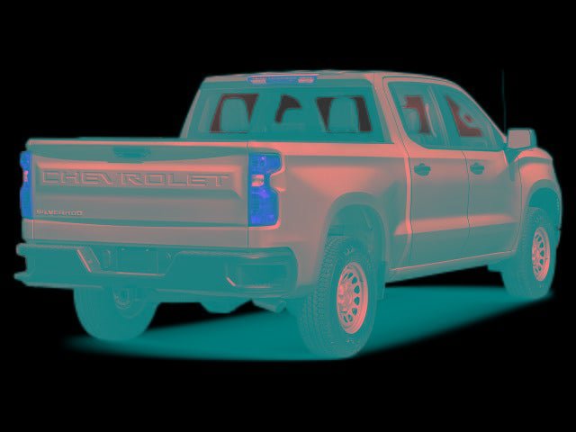 Used 2022 Chevrolet Silverado 1500 Custom w/ LPO, Dark Essentials Package RWD image 24