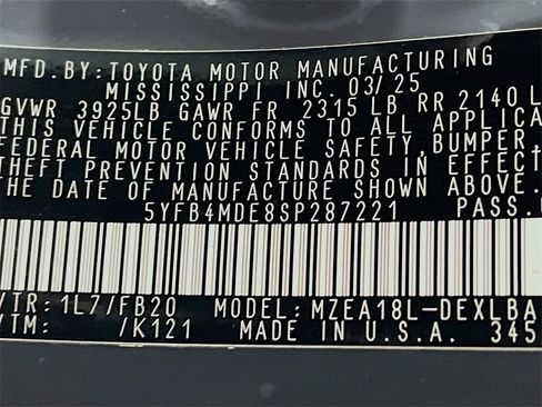 Used 2025 Toyota Corolla LE image 27