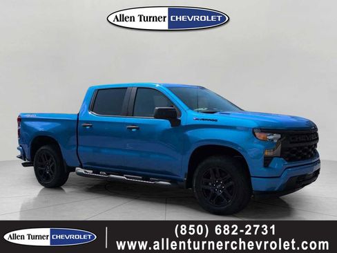 New 2026 Chevrolet Silverado 1500 Custom w/ Turbomax Blackout Package image 1