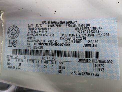 Used 2022 Ford F350 King Ranch w/ King Ranch Ultimate Package image 63