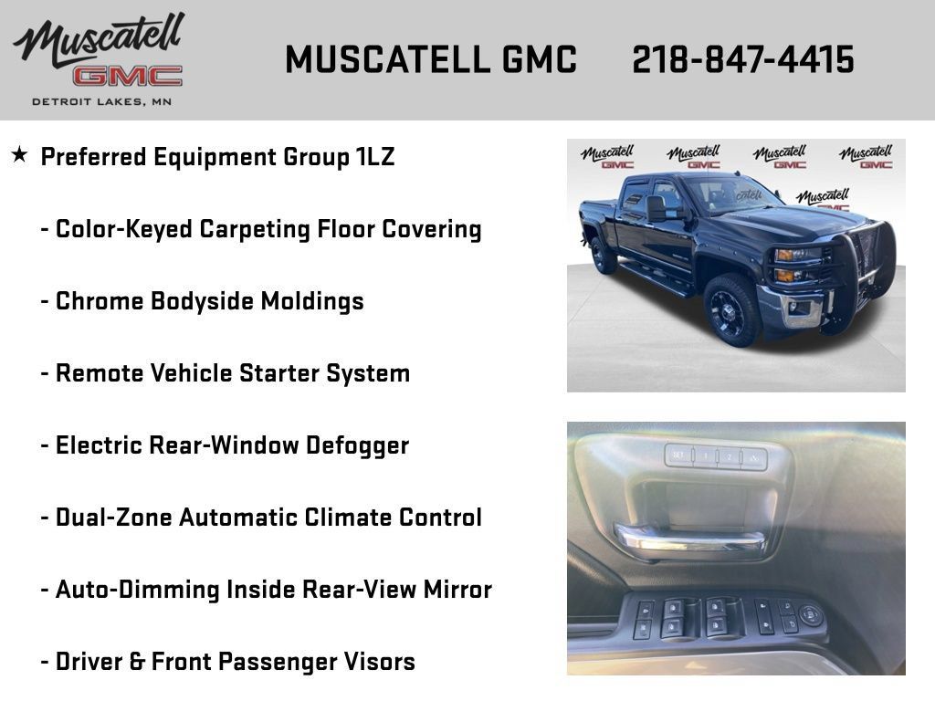 Used 2015 Chevrolet Silverado 3500 LTZ w/ Duramax Plus Package AWD/4WD image 12