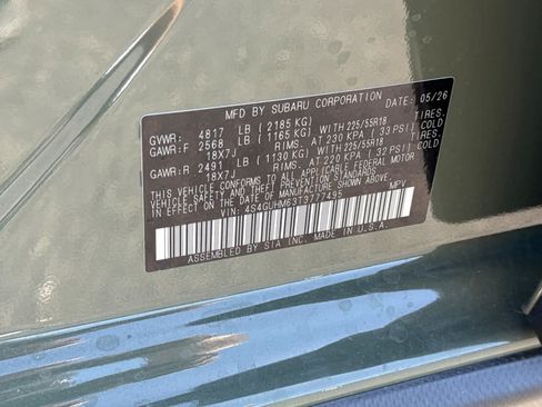 New 2026 Subaru Crosstrek 2.5i Limited w/ Crosstrek Mirror Package AWD/4WD image 25