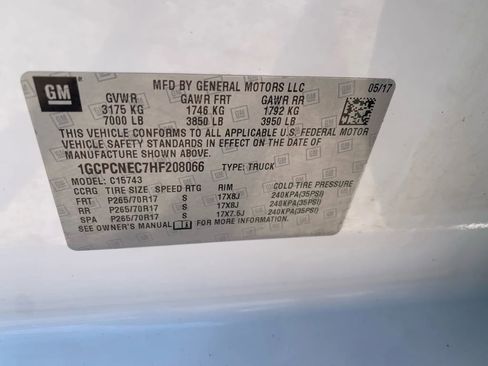 Used 2017 Chevrolet Silverado 1500 W/T w/ Trailering Package image 26