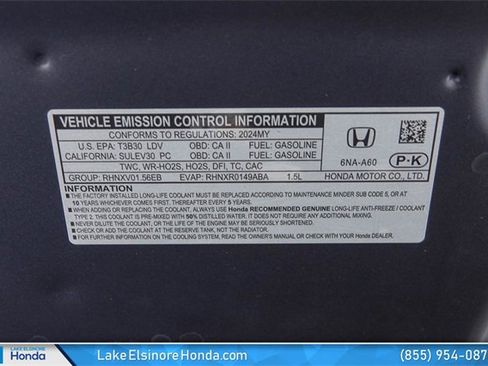 Certified 2024 Honda Accord EX image 30