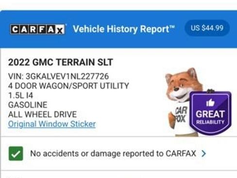 Used 2022 GMC Terrain SLT w/ Infotainment Package II image 4