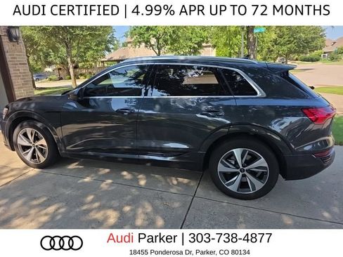 Used 2024 Audi Q8 e-tron Premium Plus w/ Premium Plus Package AWD/4WD image 3