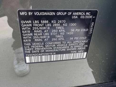 New 2026 Volkswagen Atlas Peak Edition AWD/4WD image 29