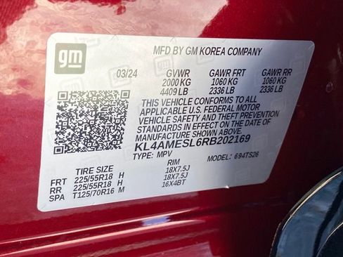 Certified 2024 Buick Encore GX Sport Touring w/ Comfort Package image 24