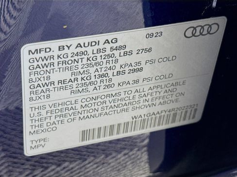 Certified 2024 Audi Q5 2.0T Premium w/ Convenience Package AWD/4WD image 31