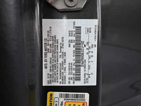 Used 2020 Ford Fusion SE w/ Equipment Group 151A image 49