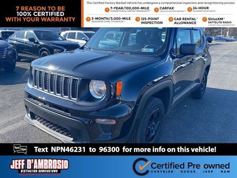 Certified 2022 Jeep Renegade Sport image 1