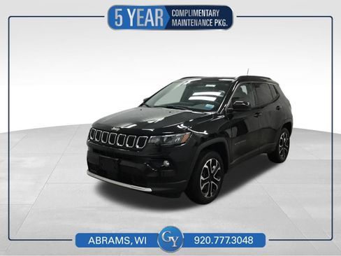 Used 2023 Jeep Compass Limited w/ Sun and Sound Group AWD/4WD image 1